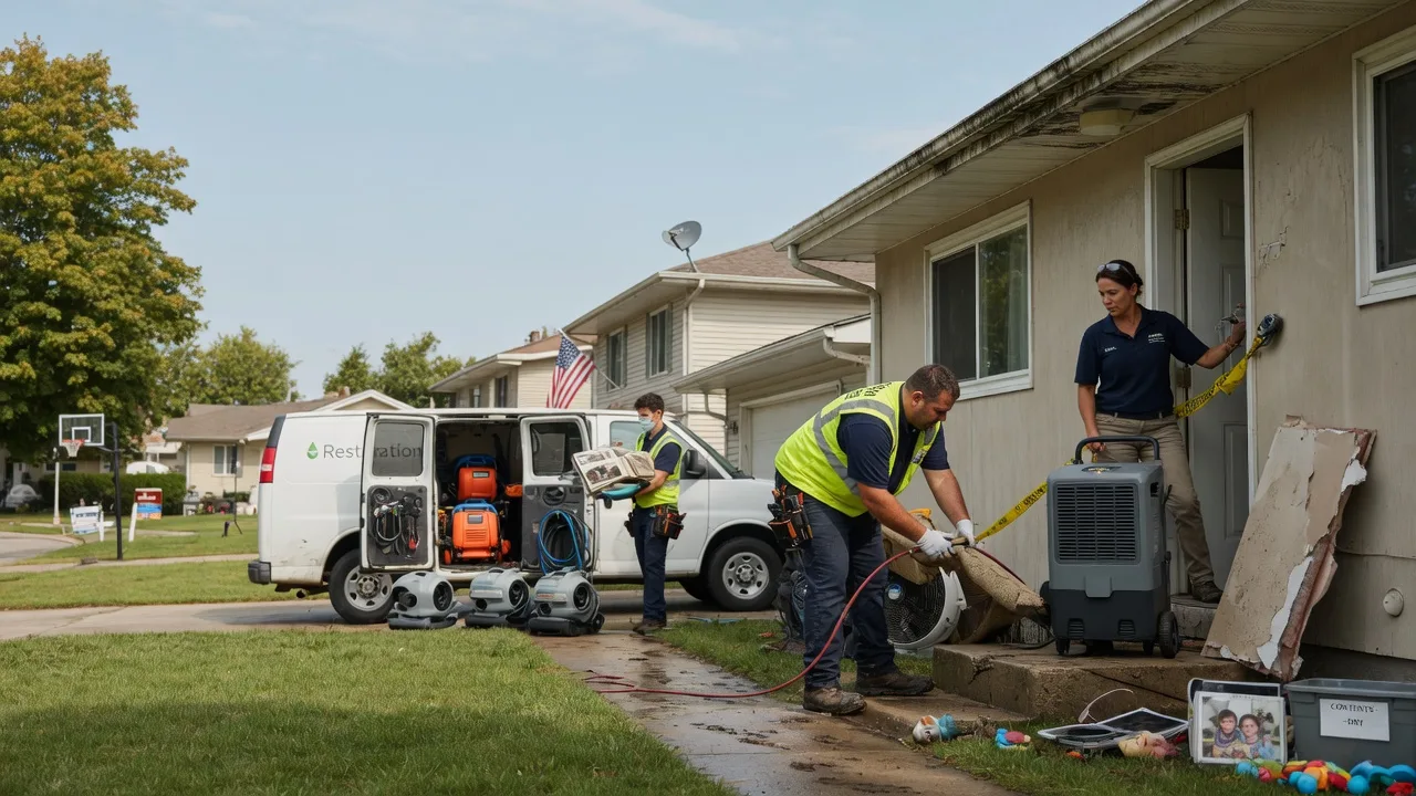 Water Damage Restoration in Leighton, IA near me